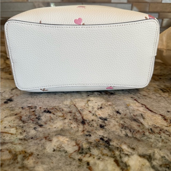 Coach White and Pink Floral Women's Bag - Picture 6 of 8